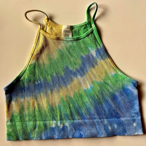 Burst Tie Die High Neck - Picture 2 of 2